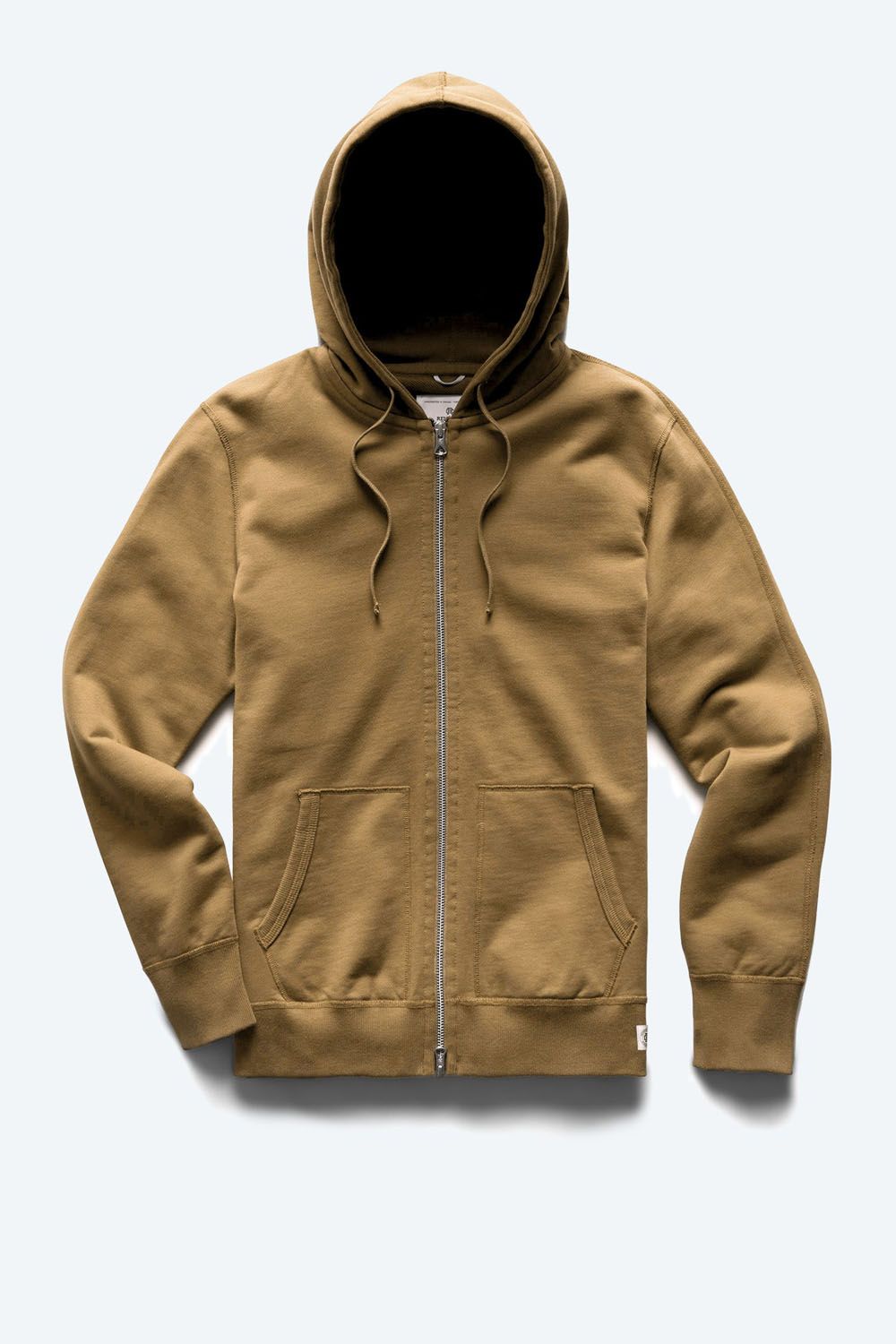 【国内正規品】【24SSシーズンカラー】 MIDWEIGHT TERRY CLASSIC FULL ZIP HOODIE / ミッドウェイトテリー フルジップパーカー リラックスシルエット クレイ