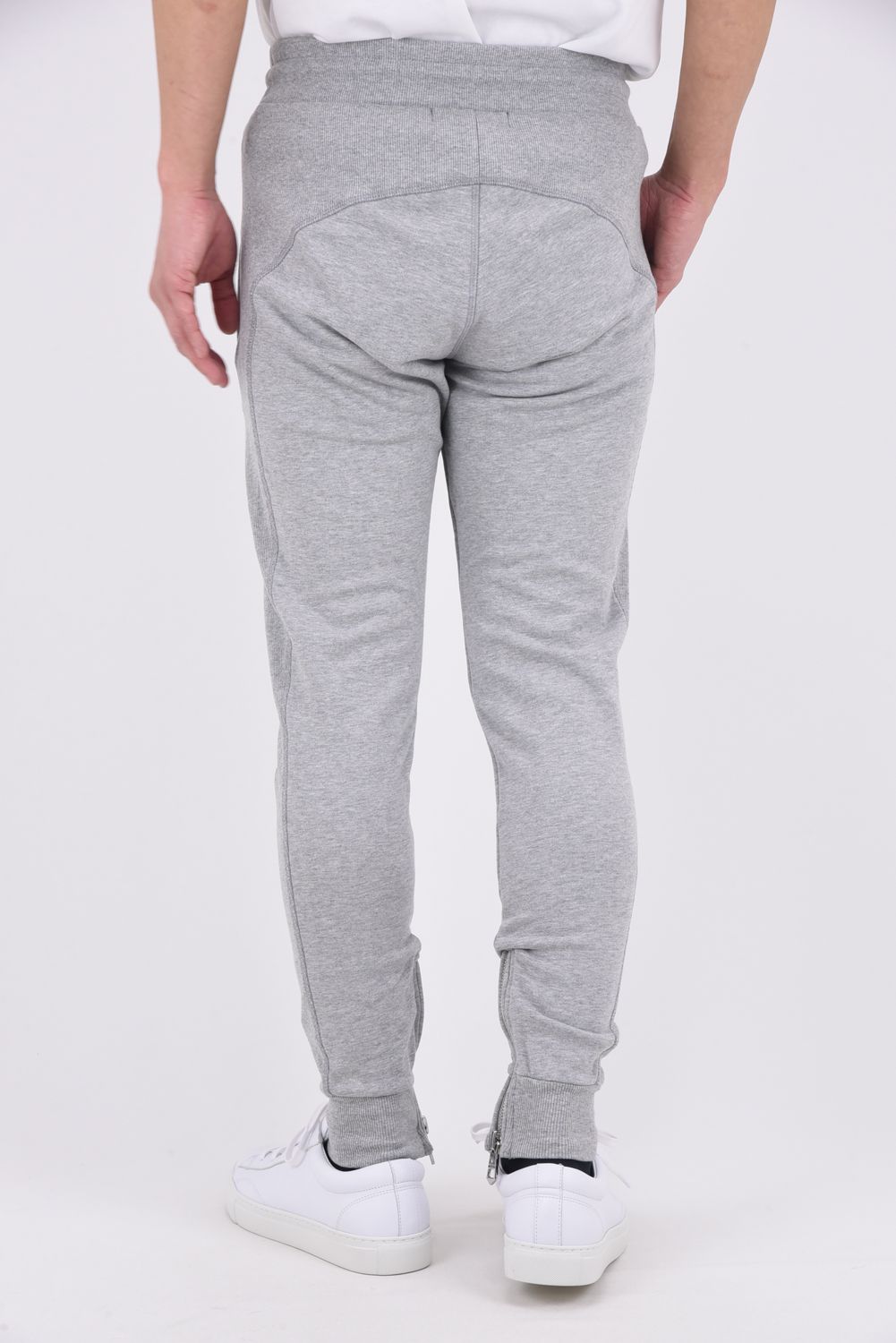 【26SS】 LUXURIOUS ZIP JOGGER PANTS / 裾ファスナー ジョガーパンツ (グレー)