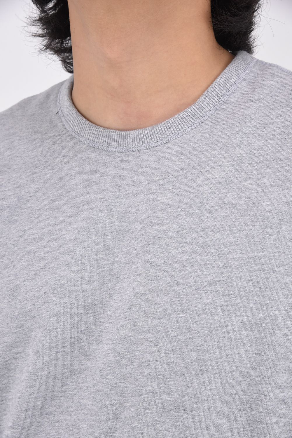 【国内正規品】 MIDWEIGHT TERRY CREWNECK / ミッドウェイト クルーネックスウェット ヘザーグレー