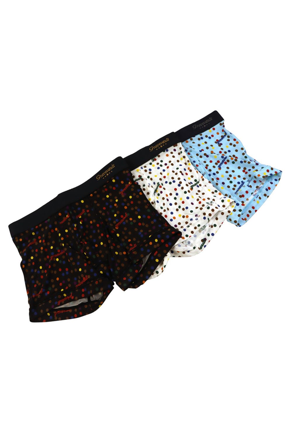 Dot Short Boxer - ブラック