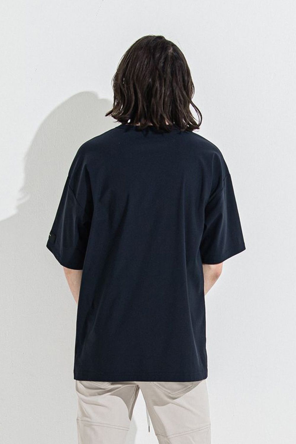 NYLON OVER  TEE / ナイロン オーバーTシャツ ネイビー