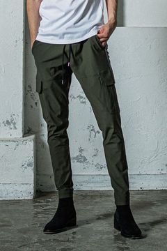 DARRELL CARGO PT / 【定番】 高機能ナイロン マイクロファイバー イージーカーゴパンツ （カーキ/ブラック）