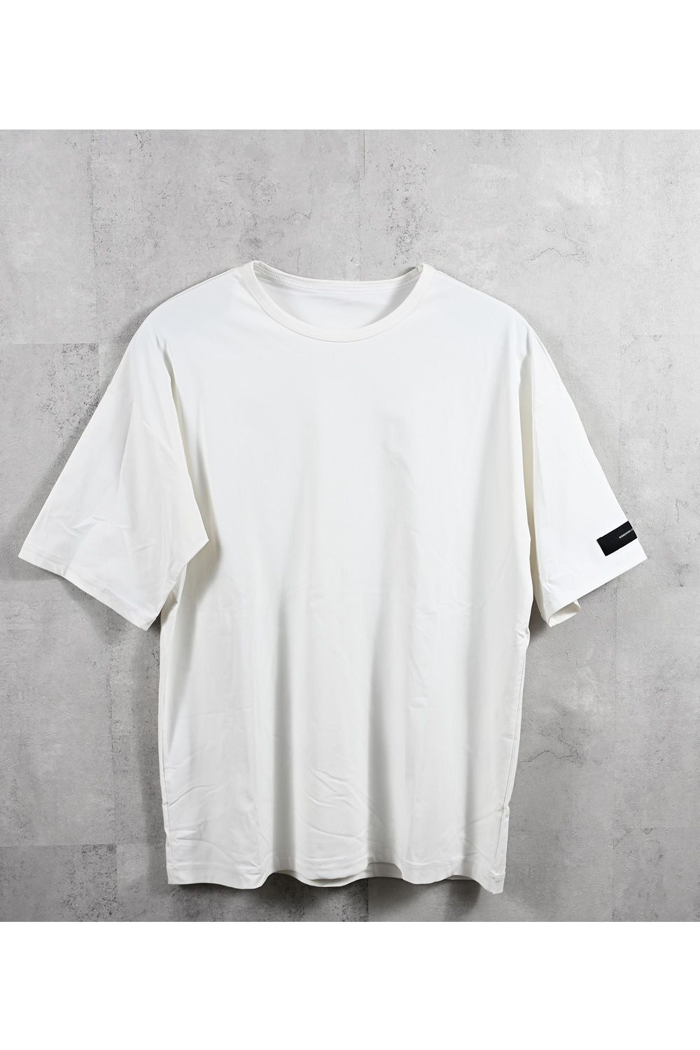 NYLON OVER  TEE / ナイロン オーバーサイズ Tシャツ （ホワイト） (5月中旬入荷予定) ※オーダー締切:2月15日(日)18時