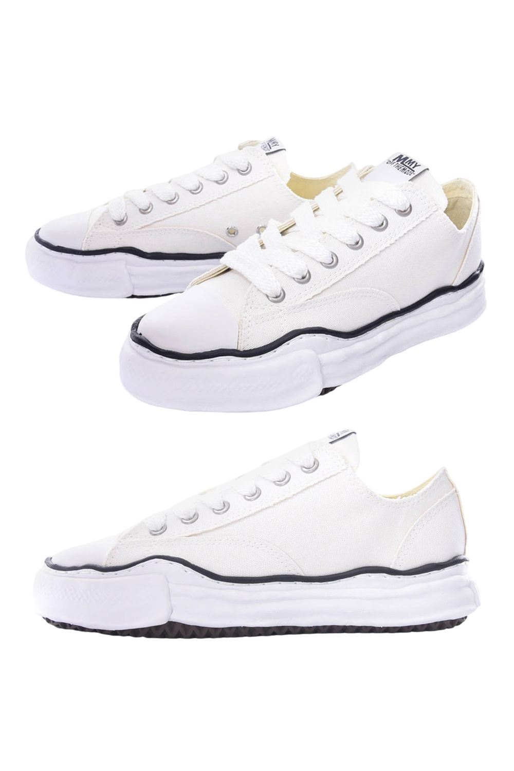 【PETERSON LOW】 OG sole Canvas Lowcut sneaker / キャンバス ローカットスニーカー (ホワイト)