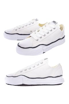【PETERSON LOW】 OG sole Canvas Lowcut sneaker / キャンバス ローカットスニーカー (ホワイト)