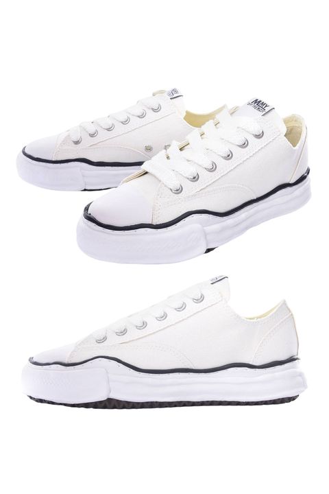 【PETERSON LOW】 OG sole Canvas Lowcut sneaker / キャンバス ローカットスニーカー (ホワイト)