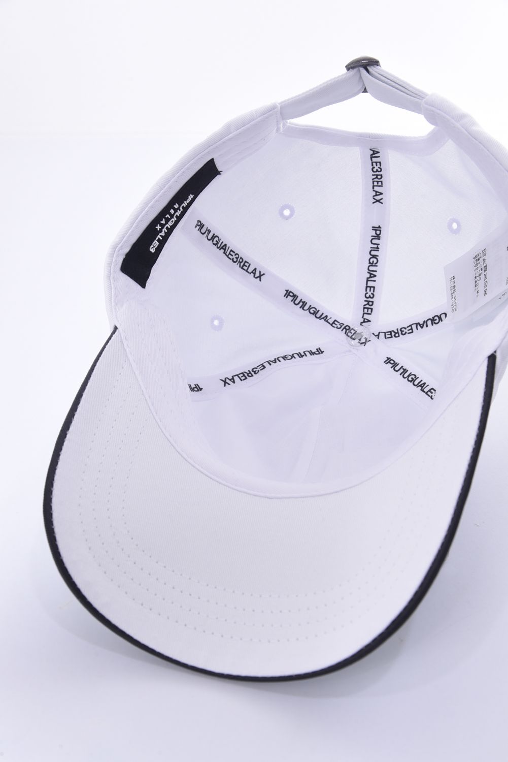 COLLAR LOGO CAP / カラーロゴ キャップ ホワイト
