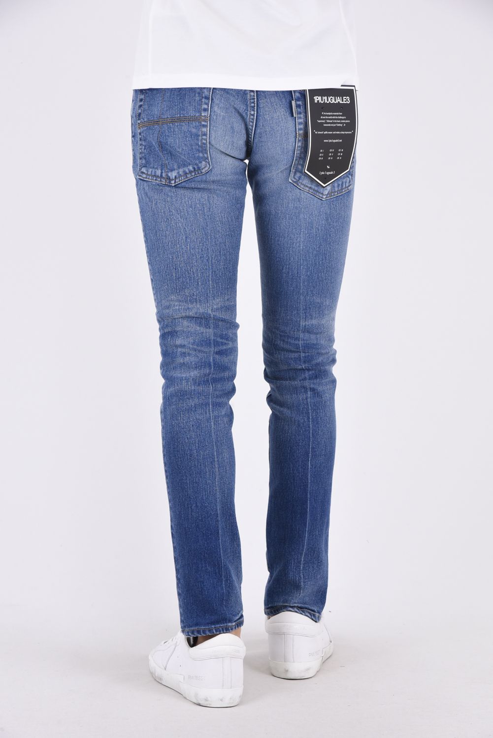 9 TAPERED CP PANTS / センタープレス 9テーパードデニム ブルーユーズド