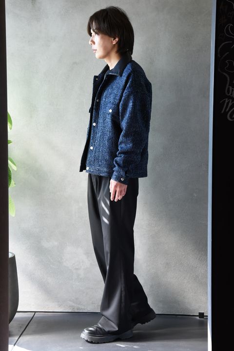 【RESOUND CLOTHING】 今季イチオシの襟レザーブルゾンを使用したスタイル②