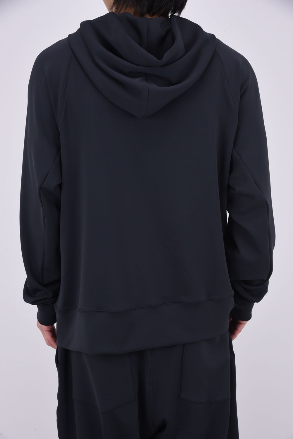 WILL PULLOVER HOODIE / メッセージプリント プルオーバーパーカー (ブラック)