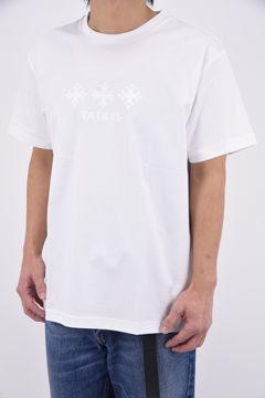 PACECO (パセコ) / フロント ブランドロゴ クルーネック Tシャツ ホワイト