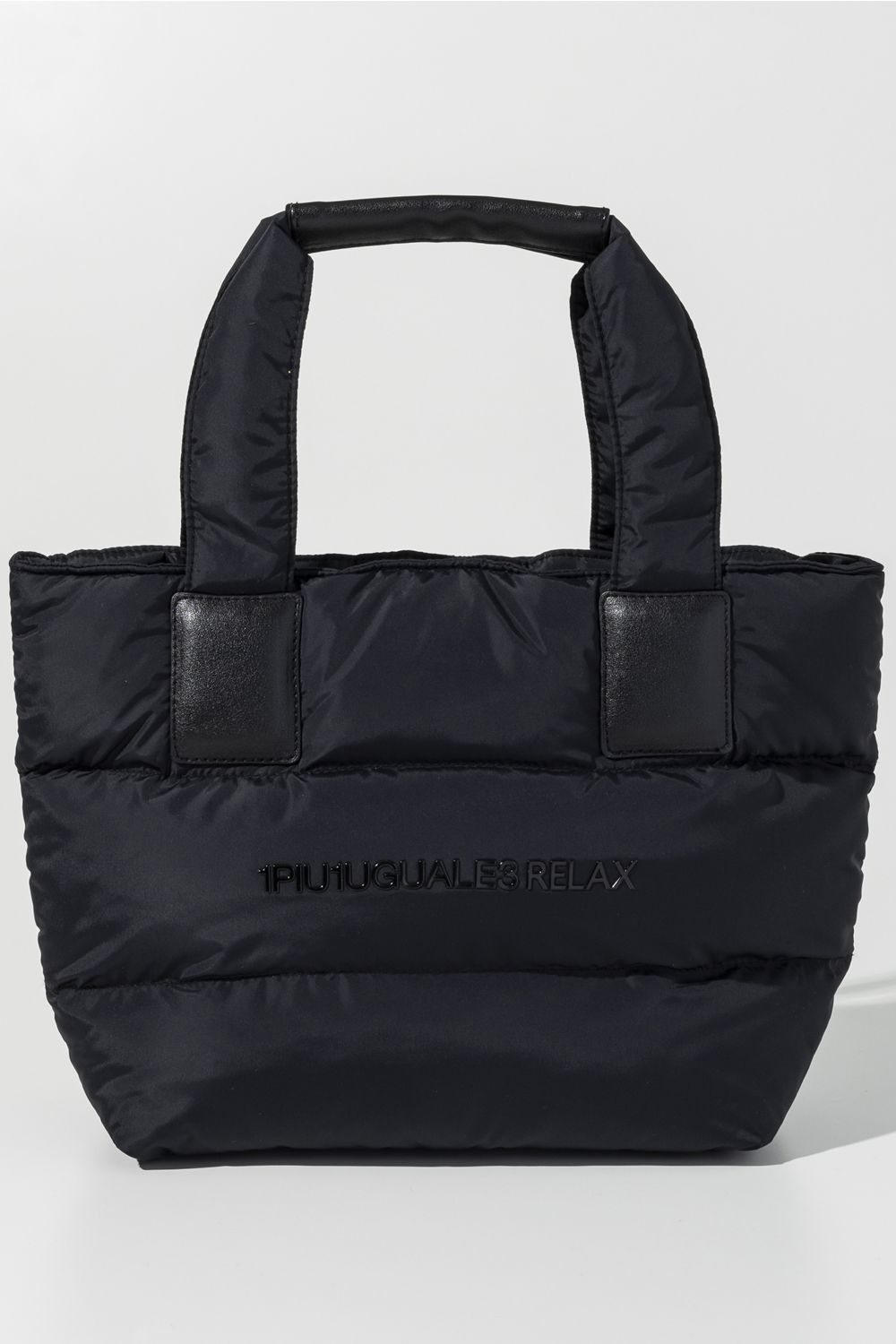 【26AW】 PUFFY NYLON MINI TOTE BAG / ナイロン ミニトートバッグ (ブラック) (8月上旬入荷予定)