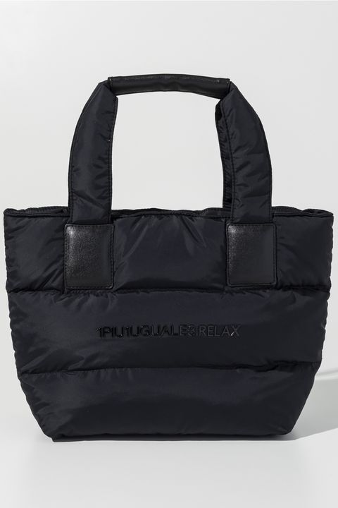 【26AW】 PUFFY NYLON MINI TOTE BAG / ナイロン ミニトートバッグ (ブラック) (8月上旬入荷予定)