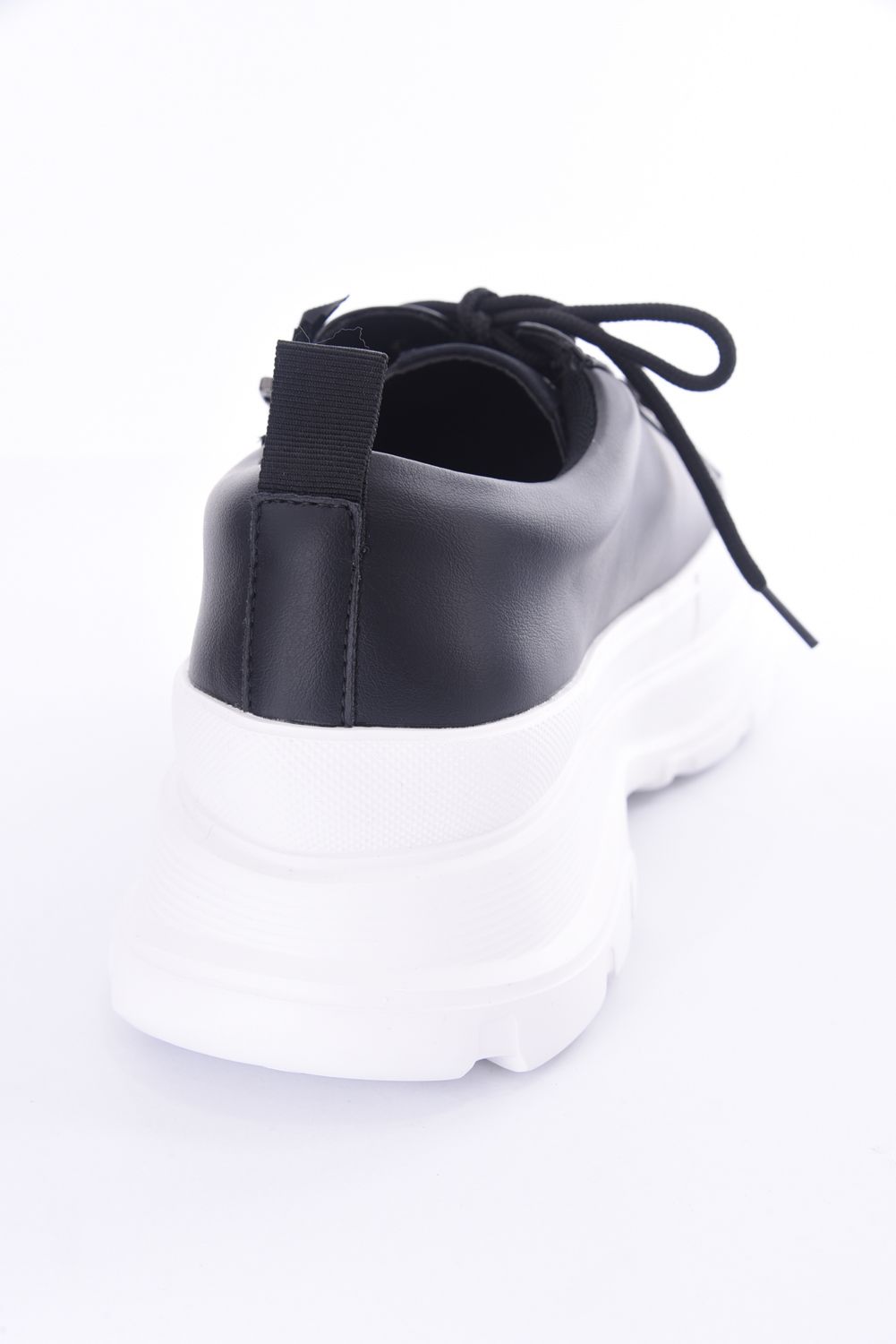 BIG SOLE SHOES / ブランドロゴ ビッグソール スニーカー ブラック
