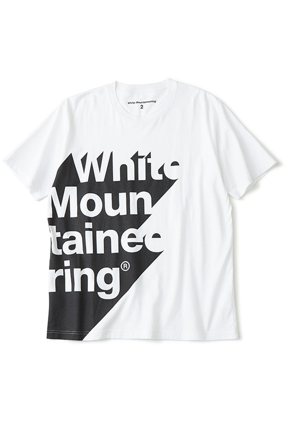 White Mountaineering - SHADOW LOGO PRINTED T-SHIRT / シャドーロゴ