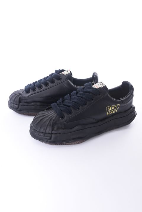 "BLAKEY" OG Sole Leather Low-top Sneaker / オリジナルソール レザーローカットスニーカー ブラック / ブラック