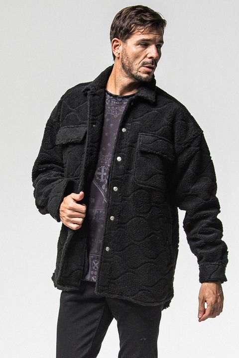 CPO  BOA SHIRTS JK  / ボア シャツ ジャケット (ブラック)