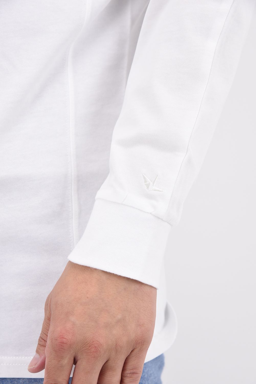 BACK LOGO LONG SLEEVE / バックロゴ  ロングスリーブ ホワイト