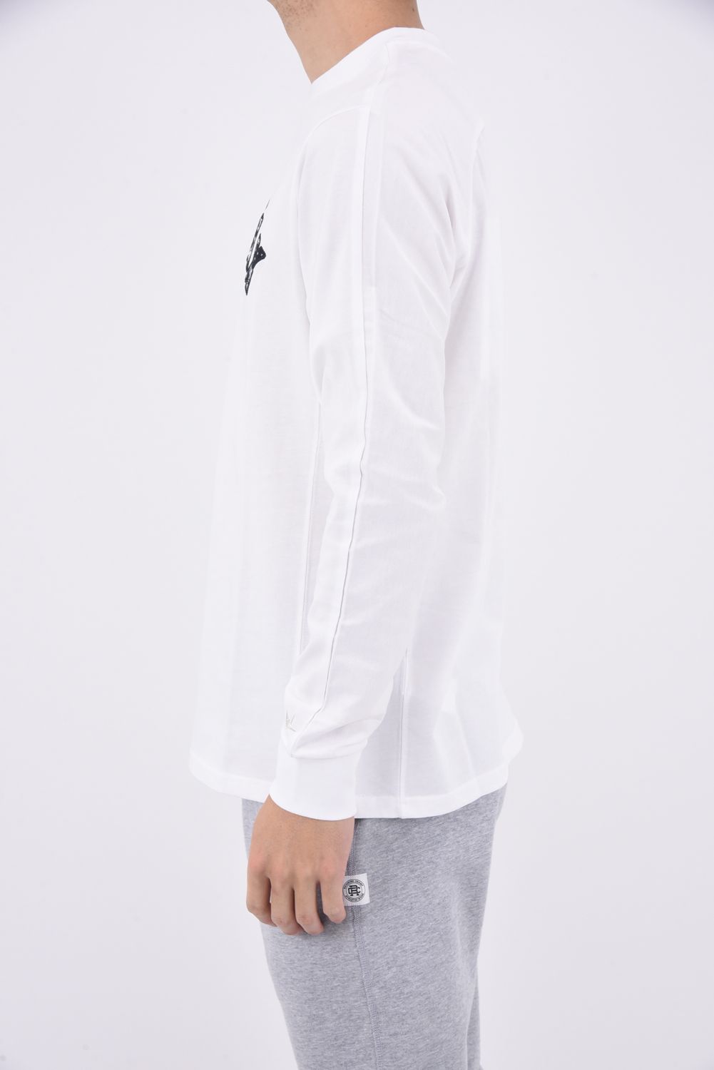 PAISLEY LOGO LONG T-SHIRT / ペイズリーロゴ ロングスリーブ クルーネックTシャツ ホワイト