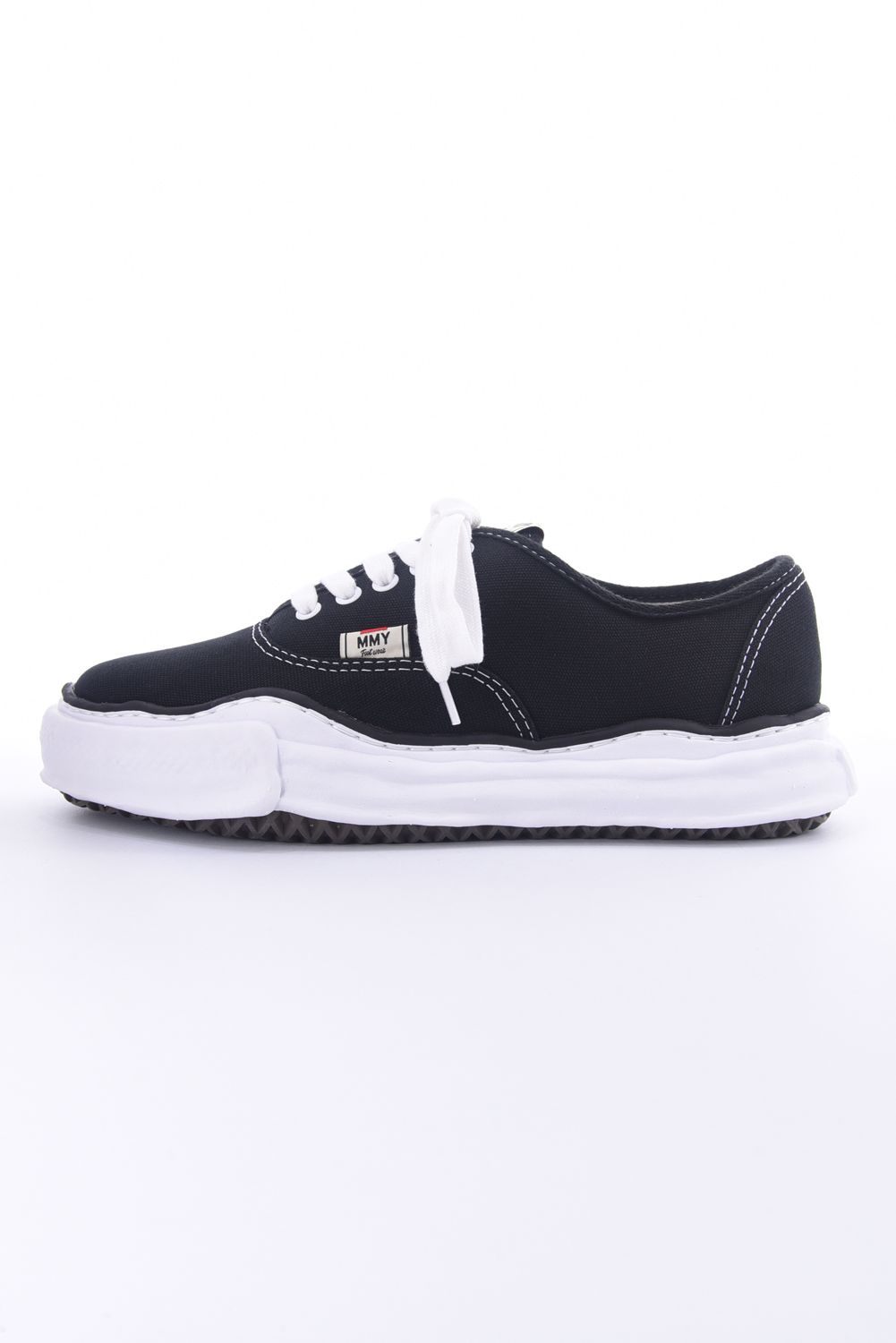 "BAKER LOW" OG sole lowcut sneaker / ベイカー オリジナルソール キャンバスローカット スニーカ ブラック