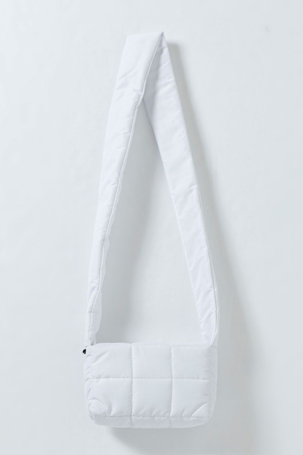 CAMOUFLAGE PADDED BOX BAG / カモフラージュ パデット ボックスバッグ ホワイト