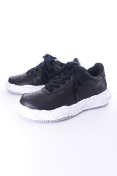 "WAYNE LOW" OG sole leather Low-Top sneaker / オリジナルソール レザー ローカットスニーカー ブラック