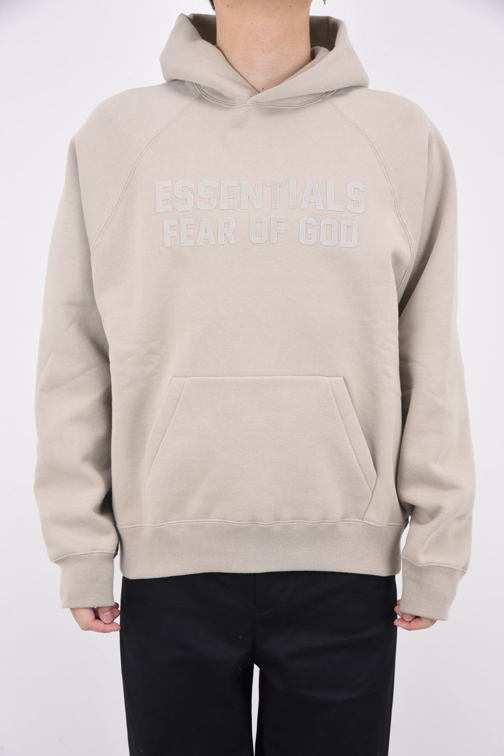 fear of god  essentials パーカー  M  CEMENT