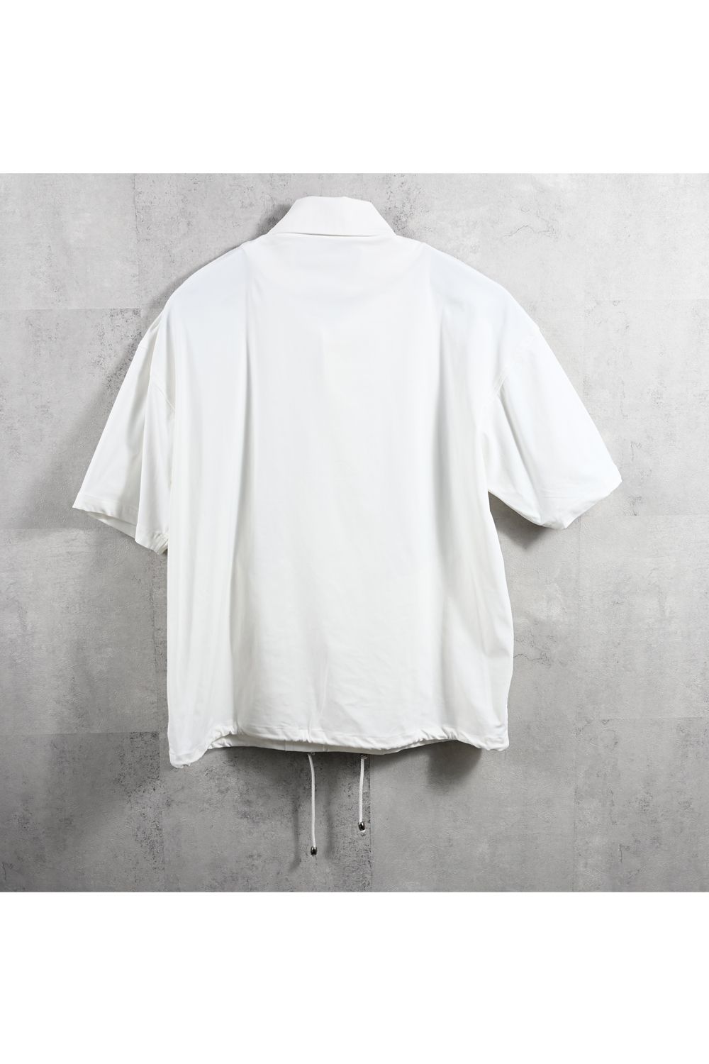 NYLON HALF COACH JACKET / ナイロン ハーフコーチジャケット （ホワイト） (5月中旬頃入荷予定) ※オーダー締切2月15日(日)18時