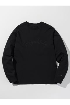 【26AW】 SCRIPT LOGO HOTFIX STUDS L/S T-SHIRT / スクリプトロゴ ホットフィックス スタッズ ロングスリーブ Tシャツ (ブラック) (8月上旬入荷予定)
