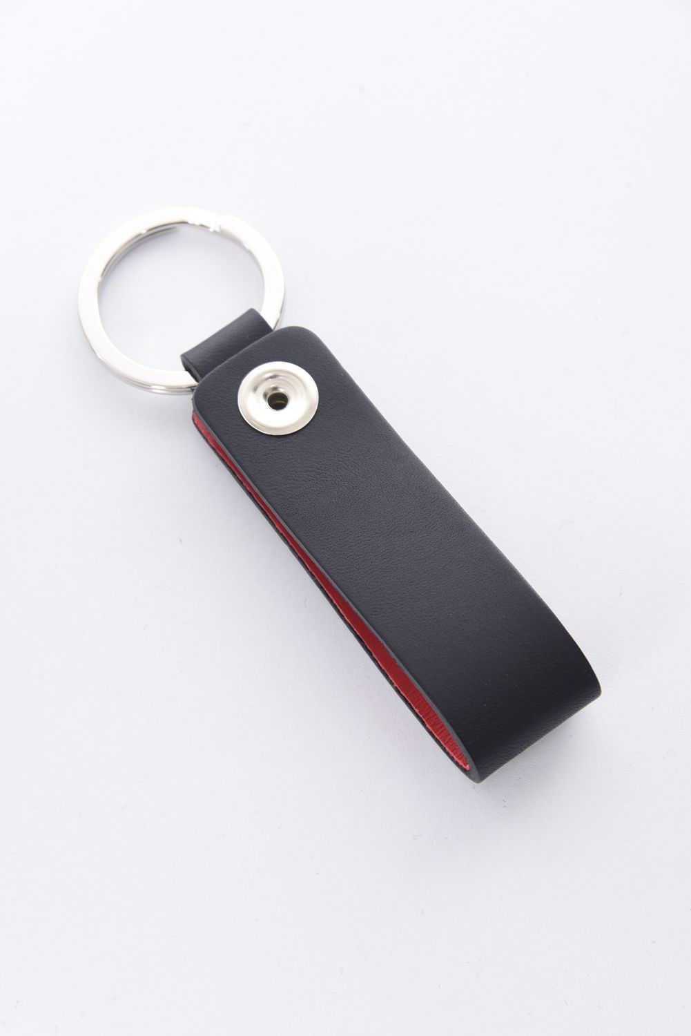 LEWIS LEATHERS BELT LOOP KEYRING MK1 / レザー キーリング ブラック