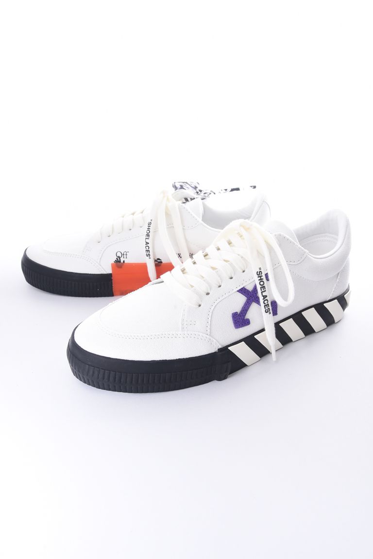 Off White Low Vulcanized Canvas バルカナイズ キャンバス ローカット スニーカー ホワイト Gossip