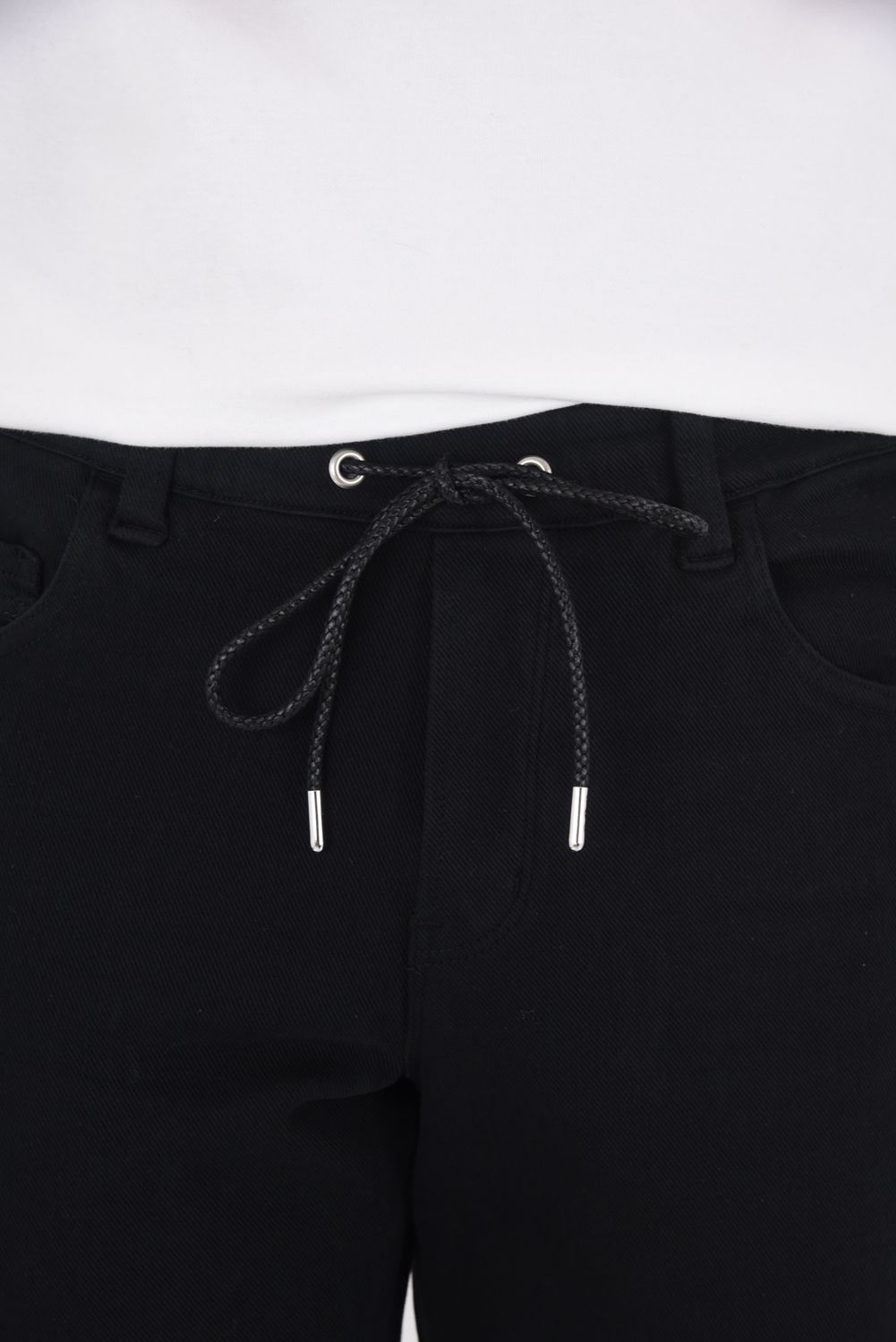 MICK DENIM JERSEY / 定番 デニム ジャージーンズ ブラック
