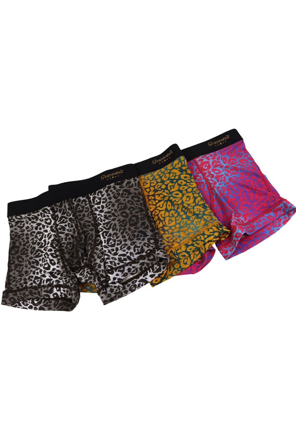 Neo Leopard Short Boxer - ネオイエロー