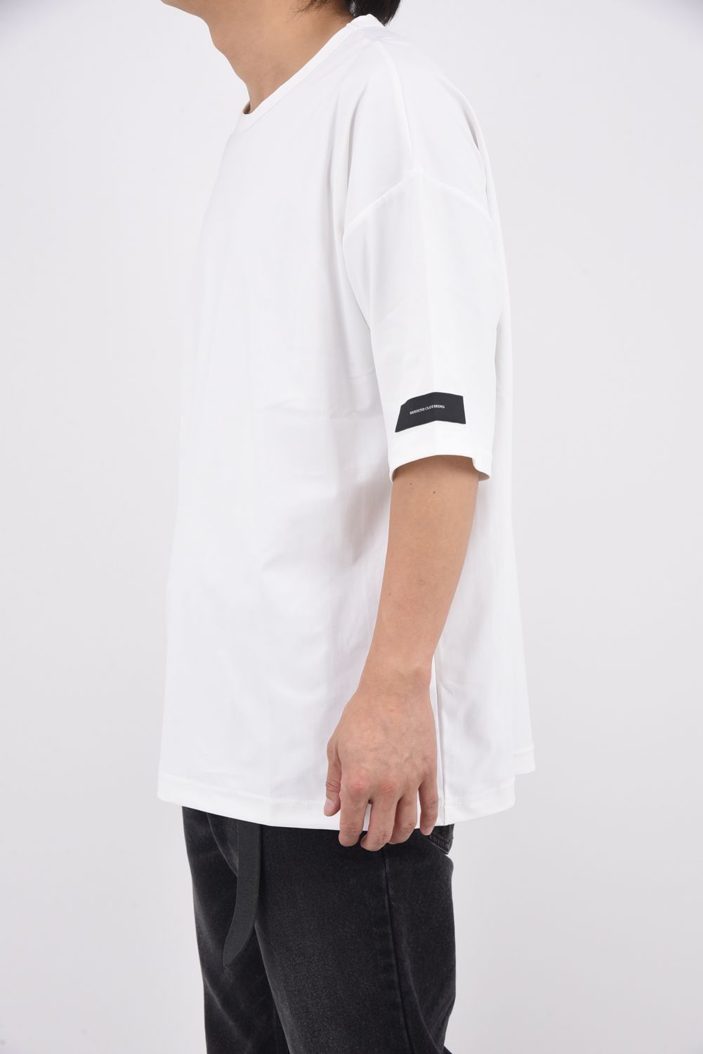 NYLON OVER  TEE / ナイロン オーバーサイズ Tシャツ （ホワイト）