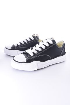 "PETERSON LOW" OG sole LEATHER LOW SNEAKER / オリジナルソール レザーローカットスニーカー ブラック