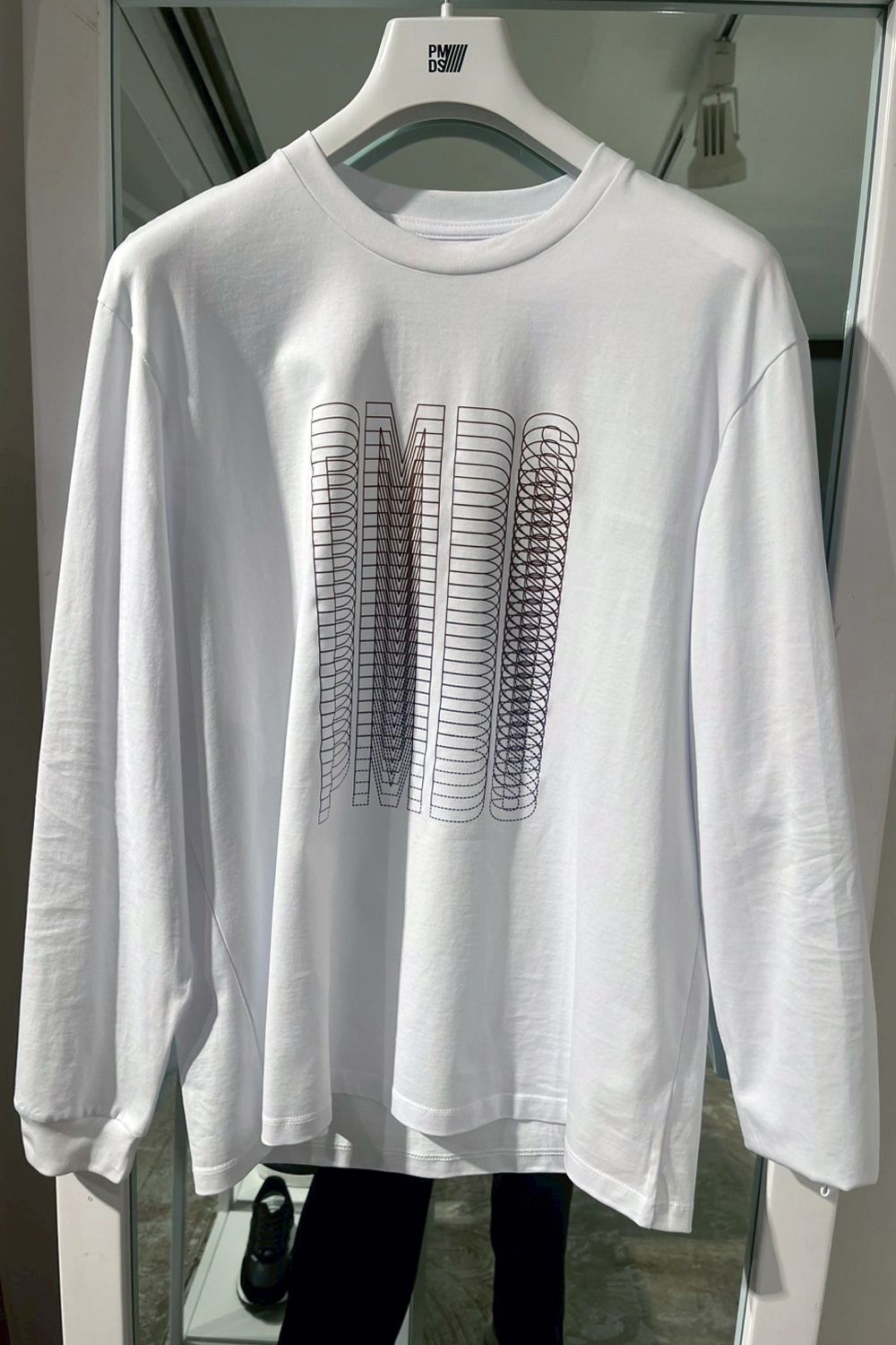 【26AW】 ALCI 3D / 3Dブランドロゴプリント クルーネックTシャツ (ホワイト) (9月入荷予定)
