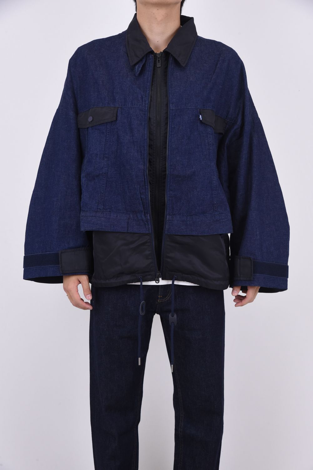 White Mountaineering - WM / LMC DOUBLE ZIP BLOUSON White Mountaineering - WM / LMC DOUBLE ZIP BLOUSON