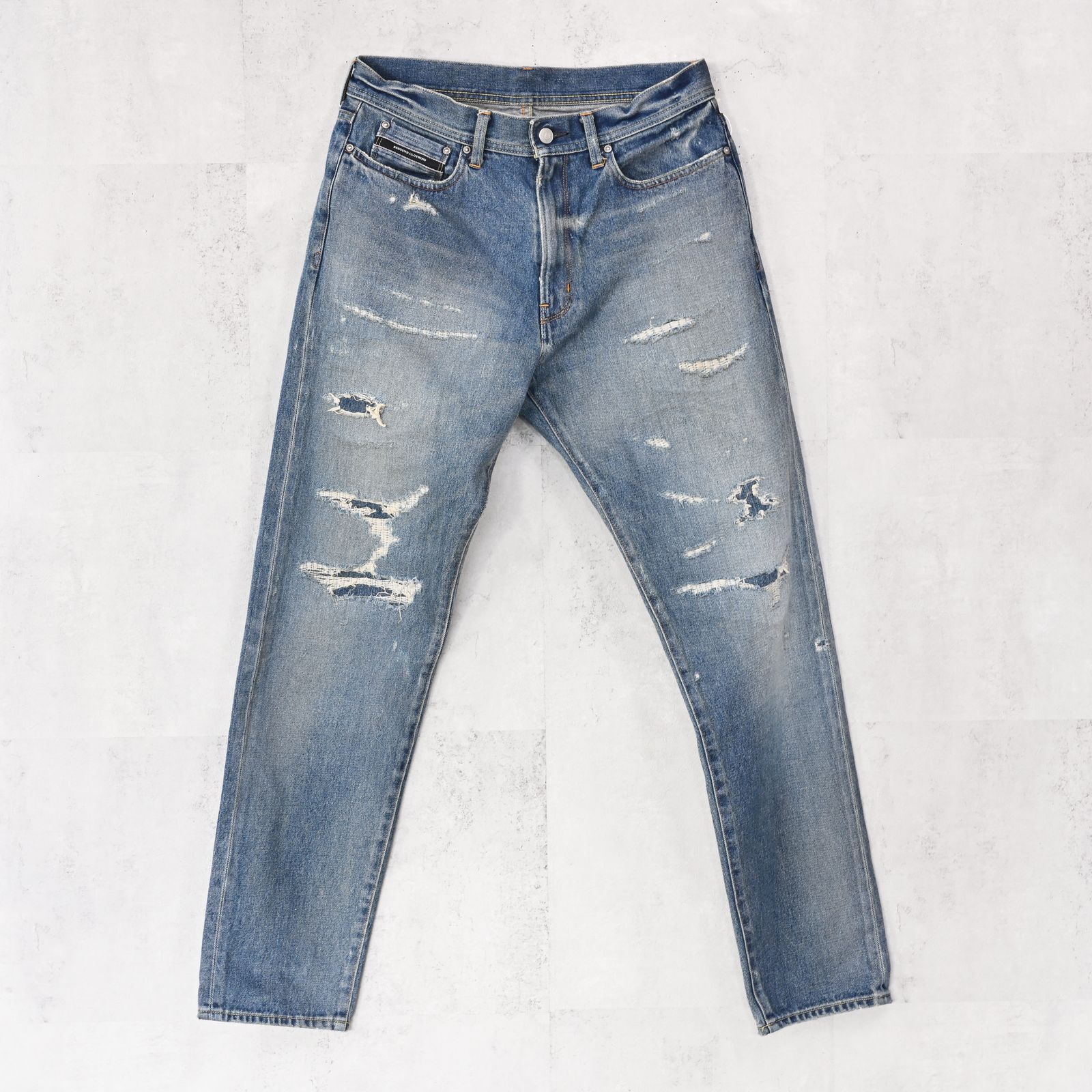 SCOTT JEANS / ライトオンス ヴィンテージジーンズ (インディゴユーズド) (12月中旬入荷予定) ※オーダー締切:9月7日(月)17時