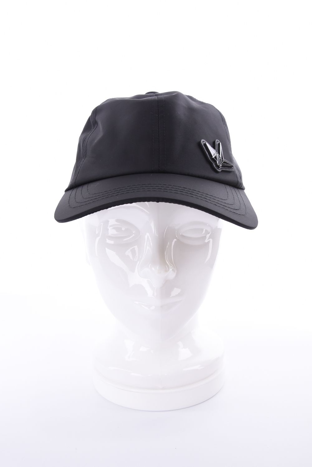 【26AW】 METAL PATCH NYLON CAP / メタルパッチ ナイロン キャップ (ブラック)