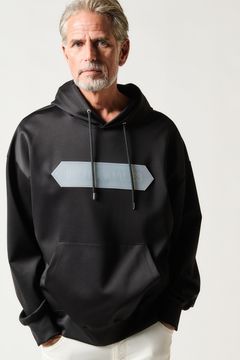 113 HEXAGON PARKA / 113 ヘキサゴンロゴ プルオーバーパーカー  ブラック