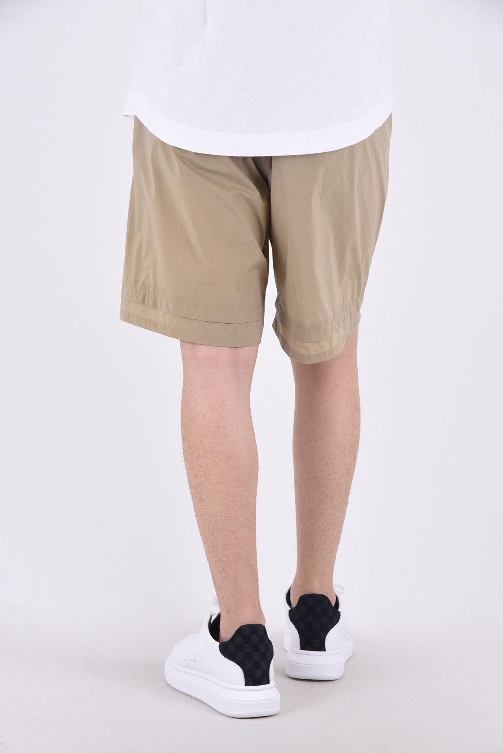 White Mountaineering - LAYERED EASY HALF PANTS / レイヤード