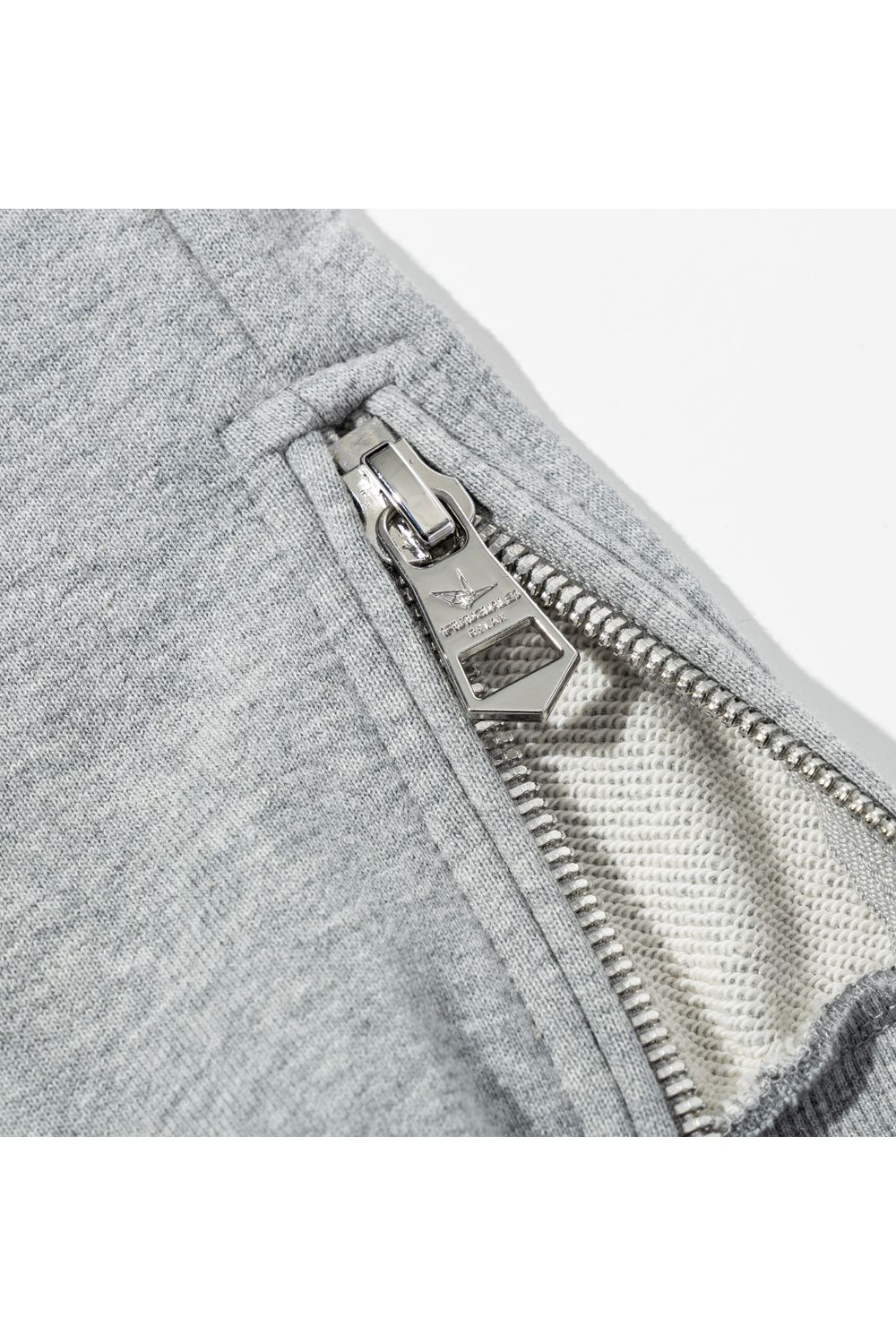 【26SS】 LUXURIOUS ZIP JOGGER PANTS / 裾ファスナー ジョガーパンツ (グレー) (2月上旬入荷予定)