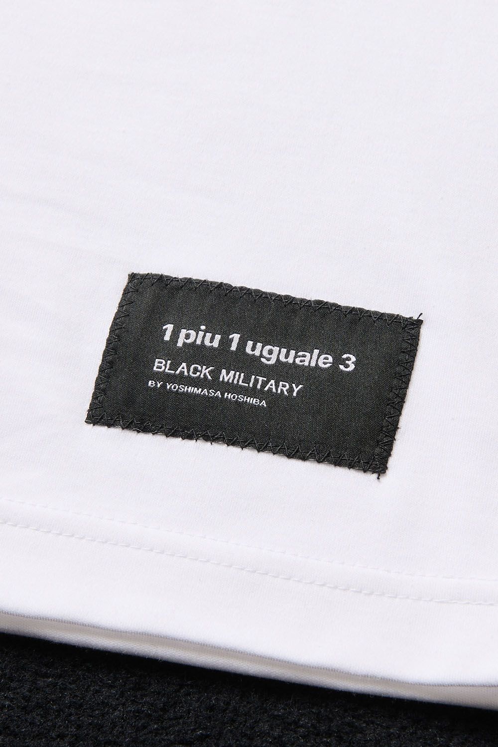 【BLACK MILITARY Vol.19】 VINTAGE LOGO ARMY T-sh WHITE / BLACK (8月頃入荷予定) ※オーダー締切 6/28(水)11:59迄