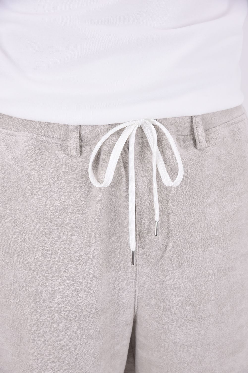 TYLER PILE SHORTS / パイル素材 ハーフパンツ グレージュ