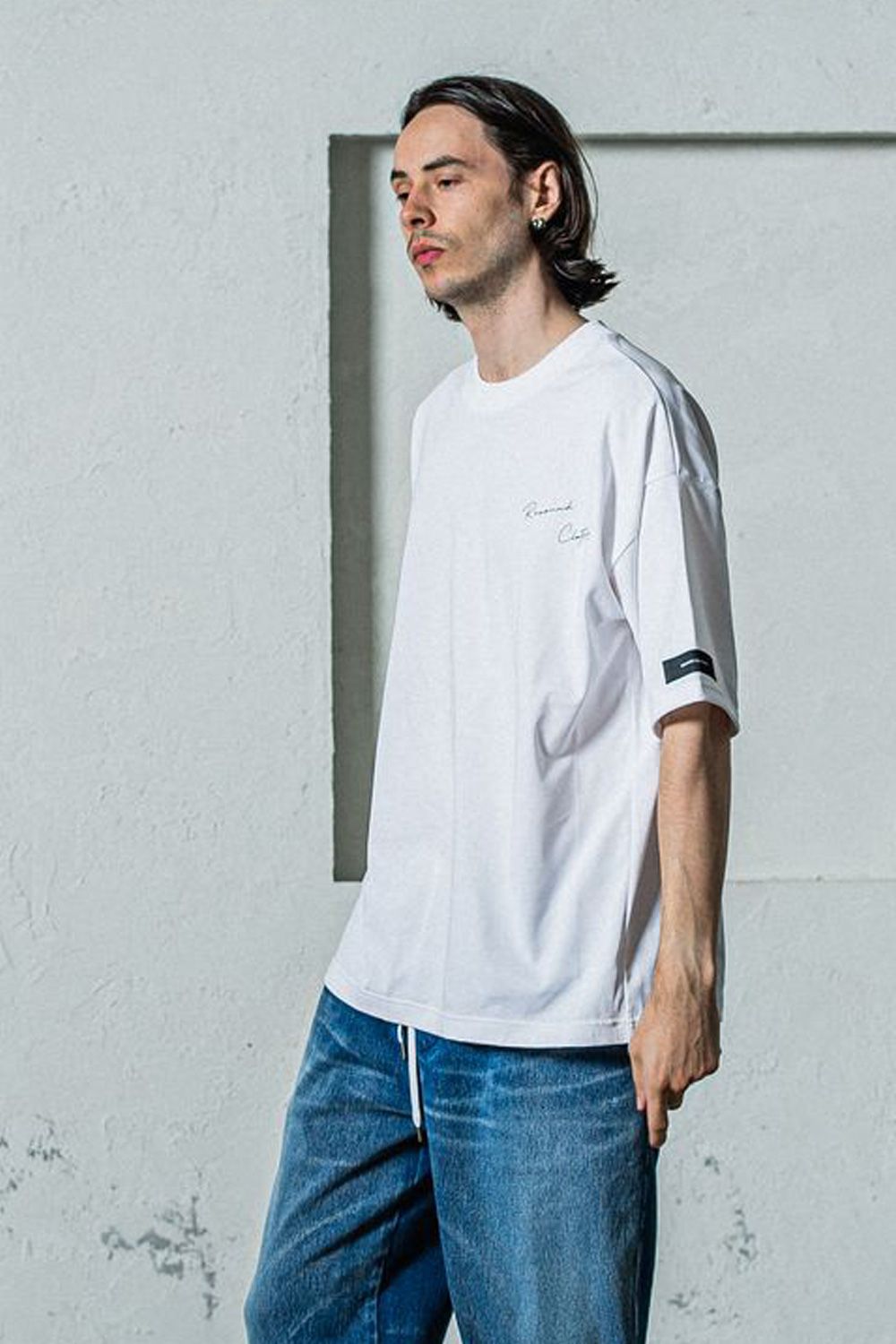 BACK PHOTO OVER TEE / バックフォト オーバーTシャツ ホワイト