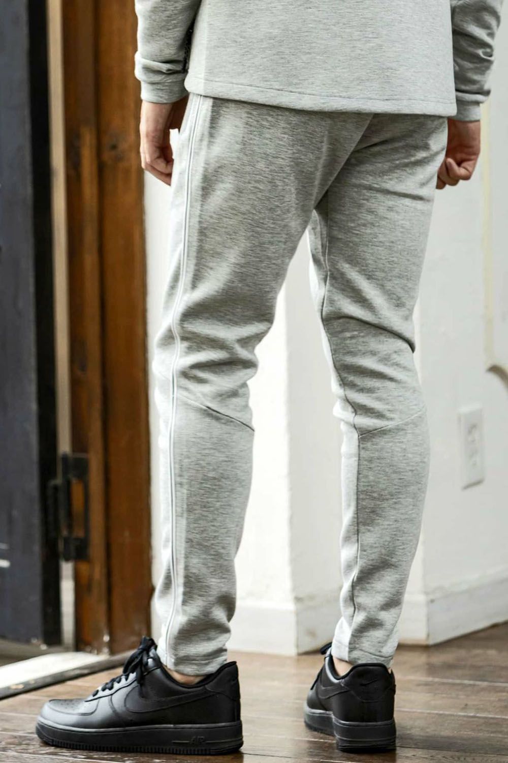 PIPING LINE PANTS / パイピングライン パンツ グレー