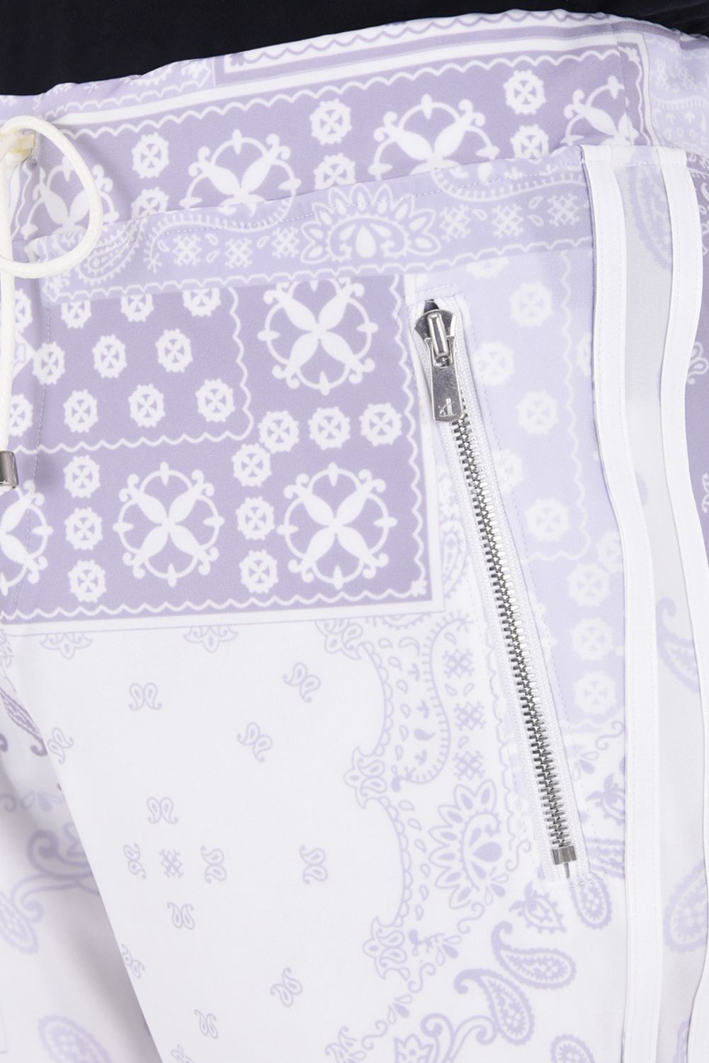 Johnson LINE PT / 360°ストレッチ バンダナ柄 ジョンソンラインパンツ (グレー)