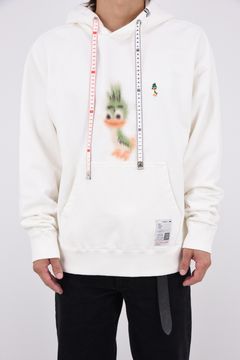 LEON PRINTED SWEAT HOODIE / キャラクタープリント パーカー (ホワイト)