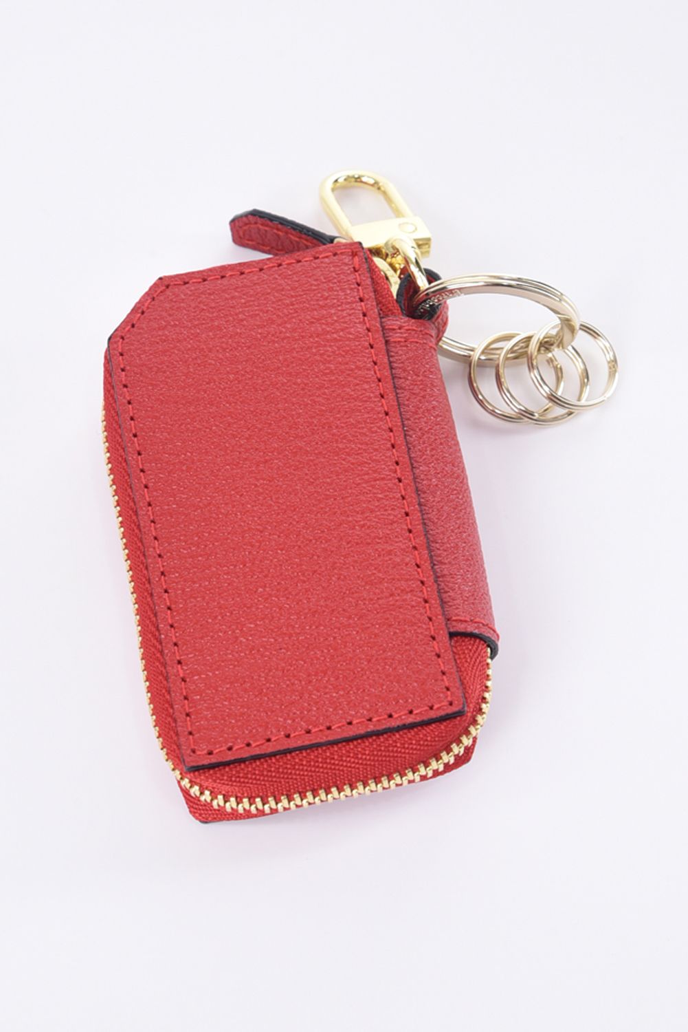 【残り1点】 SMART KEY CASE / LA111GT ゴートレザー スマートキーケース レッド / トルトラ