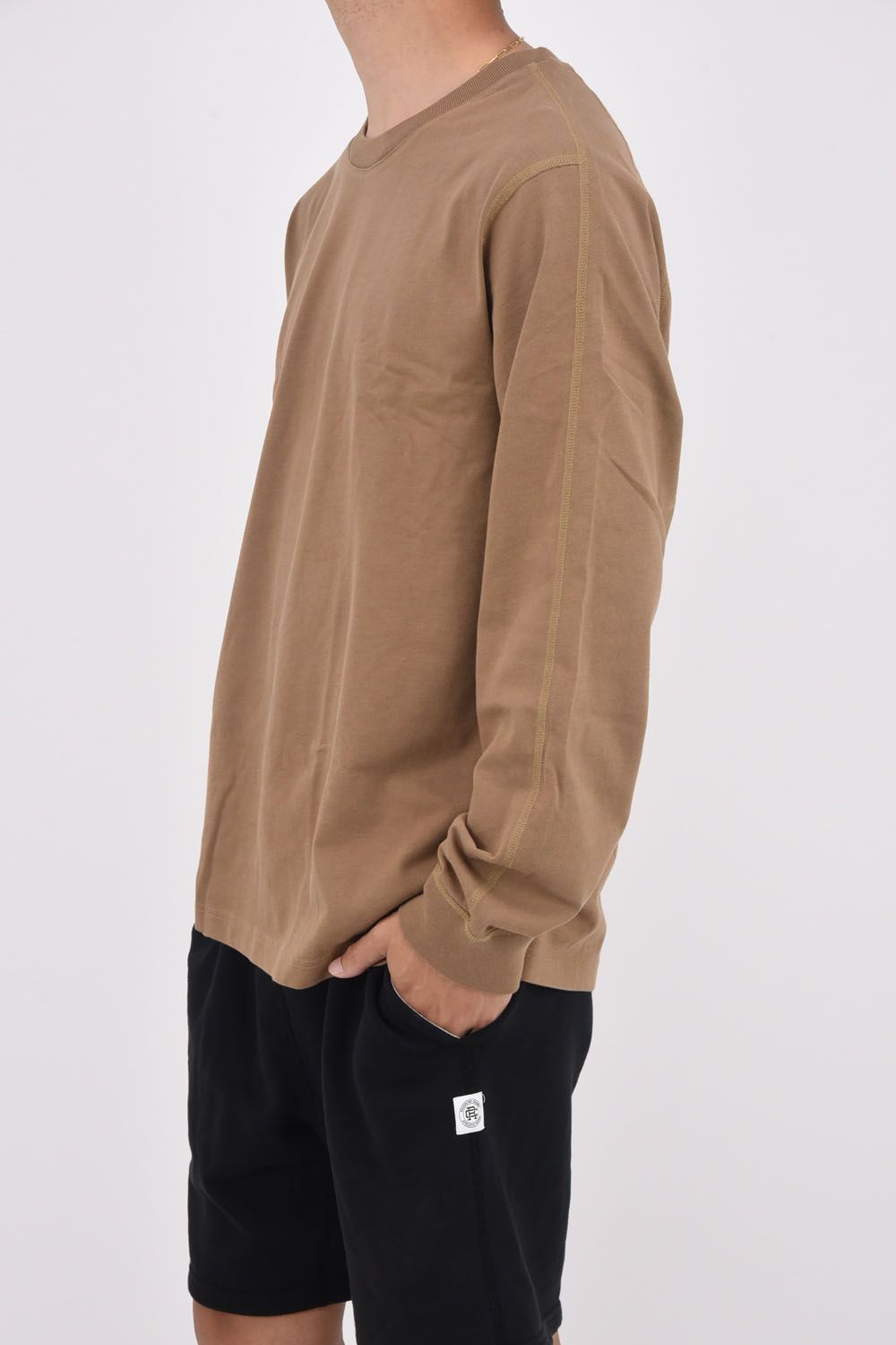 【国内正規品】【24SSシーズンカラー】 MIDWEIGHT JERSEY CLASSIC LONG SLEEVE / ミッドウェイト ジャージ クラシック 長袖Tシャツ クレイ